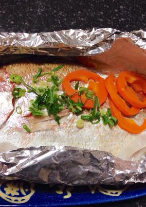 白身魚（ちだい）の酒蒸し-レシピのメイン写真