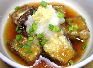 簡単！ フライパンで揚げない揚げだし茄子-レシピのメイン写真