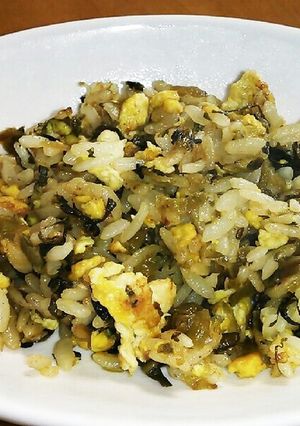 自慢の高菜ライス-レシピのメイン写真