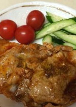 カレーソーセージ風（？）豚肉ソテー-レシピのメイン写真