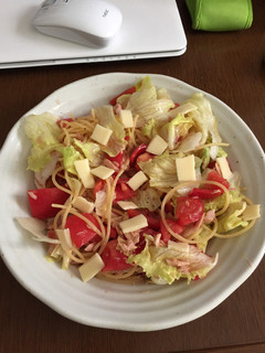 トマトとツナの冷製パスタ-レシピのメイン写真