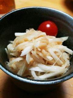 大根と玉ねぎのしみしみサラダ♪-レシピのメイン写真