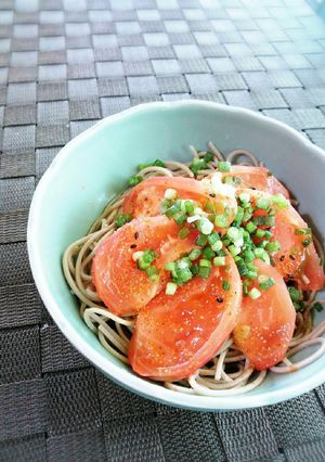 夏バテ中でも！さっぱり☆冷やし中華風そば-レシピのメイン写真