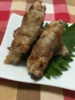 豚肉の梅肉しそ巻き-レシピのメイン写真