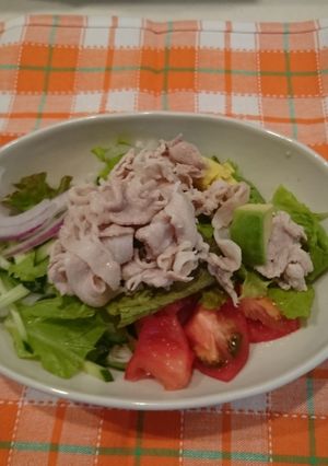 豚しゃぶサラダそうめん★-レシピのメイン写真