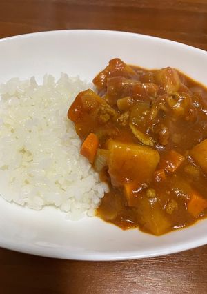 ヘルシー！トマトのキーマカレー-レシピのメイン写真
