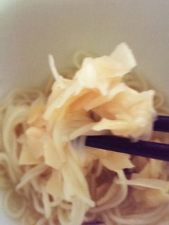甘酢しょうがで簡単!冷しそうめん-レシピのメイン写真