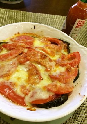 なすとトマトのチーズ焼き-レシピのメイン写真