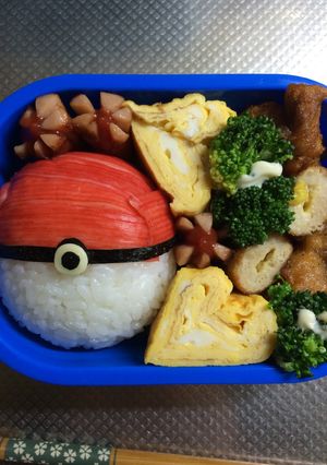 モンスターボール弁当-レシピのメイン写真