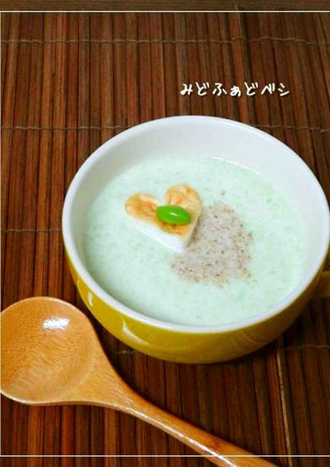 枝豆はんぺんの✿和風冷製ポタージュ-レシピのメイン写真