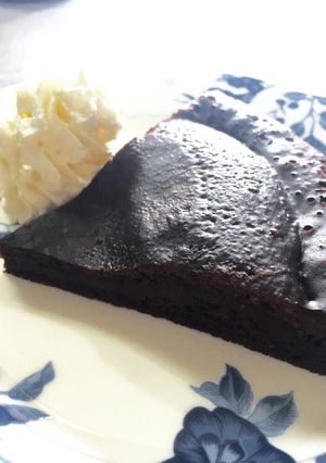 炊飯器deヘルシーしっとりガトーショコラ-レシピのメイン写真