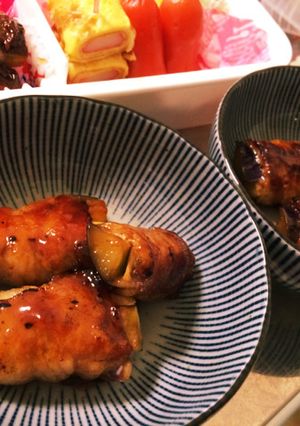 茄子の肉巻き簡単美味しいー♪♪-レシピのメイン写真