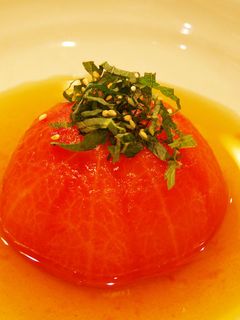 冷やしおでん風!王様トマトの和風だし煮-レシピのメイン写真