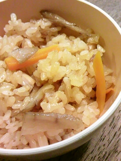 鶏もも煮汁を使って☆五目ご飯-レシピのメイン写真