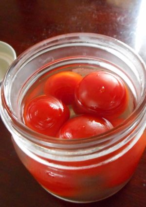 ミニトマトのマリネ、カンタン酢で-レシピのメイン写真