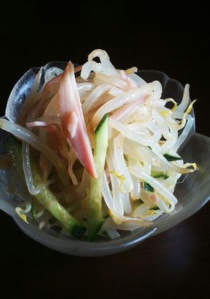 中華風もやしサラダ-レシピのメイン写真