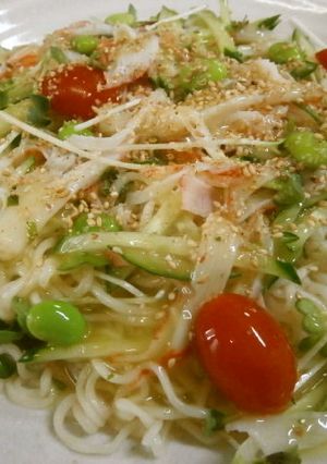 冷製★塩らーめんあんかけ-レシピのメイン写真