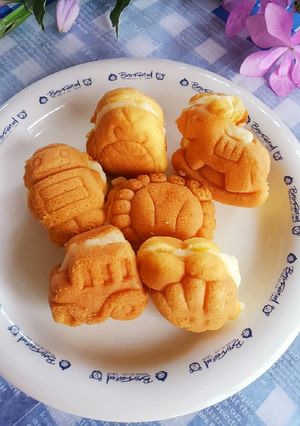 とっても可愛いカスタードカステラ☆-レシピのメイン写真