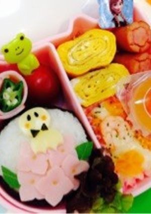 てるてる坊主と紫陽花弁当…♩-レシピのメイン写真