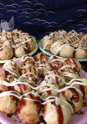 たこ焼き風天かす団子-レシピのメイン写真