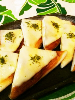 簡単おつまみ!はんぺんチーズ焼き♪-レシピのメイン写真