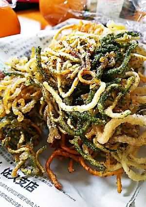 残った中華麺で☆揚げせんべい、スナック☆-レシピのメイン写真