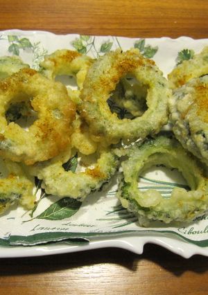 ゴーヤの天ぷらカレー味♪-レシピのメイン写真