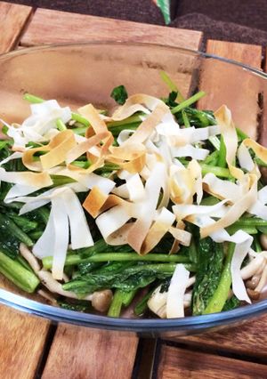 春巻きの皮でもっとサラダを美味しく♪-レシピのメイン写真