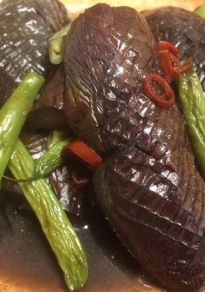 ピリ辛トロトロ＊ナスとインゲンの煮物-レシピのメイン写真
