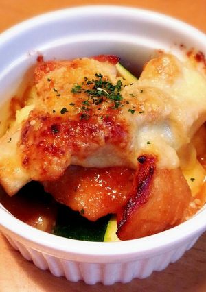 鶏胸肉の味噌バターチーズ焼き(*^^)♡-レシピのメイン写真