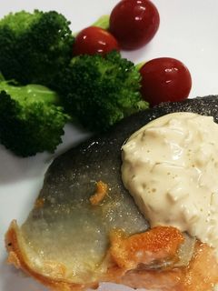 鮭のムニエル◆マヨとめんつゆのソース-レシピのメイン写真