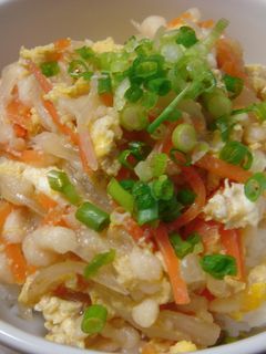揚げ玉丼-レシピのメイン写真
