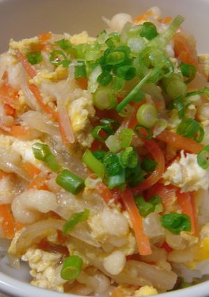 揚げ玉丼-レシピのメイン写真