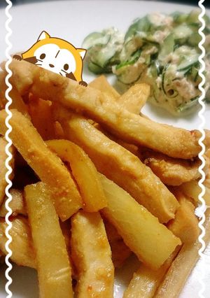 ♥鶏肉と大根のピリ辛味噌マヨ炒め♥-レシピのメイン写真
