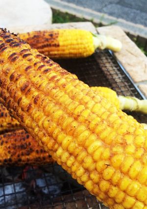 BBQで!焼きとうもろこし-レシピのメイン写真