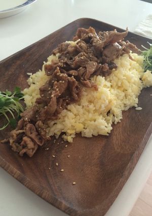 焼肉ガーリックチャーハン-レシピのメイン写真