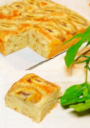 100レポ！大量消費な超バナナケーキ-レシピのメイン写真