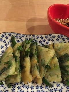 もっちもちニラチヂミ-レシピのメイン写真