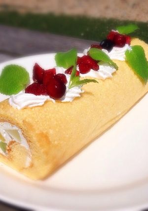 ロールケーキ-レシピのメイン写真
