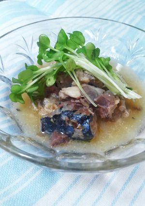 超超簡単★おつまみに！さば缶のレモン風味-レシピのメイン写真