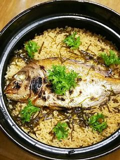 簡単☆土鍋で鯛めし!-レシピのメイン写真