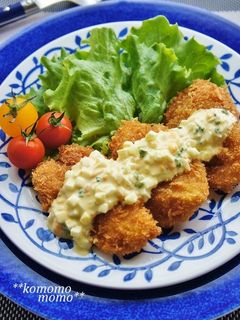 鱈のカレー風味フライ♫ヨーグルトタルタル-レシピのメイン写真
