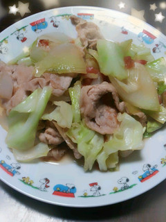 あっさり梅干しの野菜炒め-レシピのメイン写真