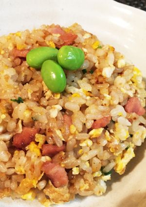 やみつき！男子大好き☆にんにくチャーハン-レシピのメイン写真