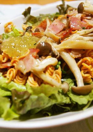 ◆バリバリ食感！塩ジュレきのこサラダ◆-レシピのメイン写真