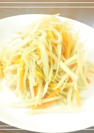 ごぼうと糸こんにゃくの味噌炒め煮-レシピのメイン写真