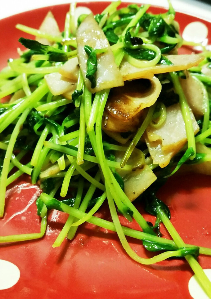 ◇豆苗とハムのバター炒め◇-レシピのメイン写真