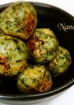 無塩料理☆磯風味じゃがボール♪マクロビ-レシピのメイン写真