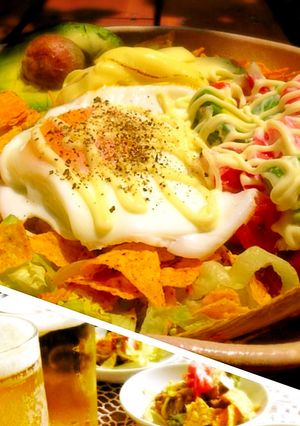 簡単うま〜＊メキシカンタコスな牛肉サラダ-レシピのメイン写真