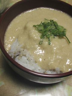 味噌仕立てで・・・とろろ丼☆-レシピのメイン写真
